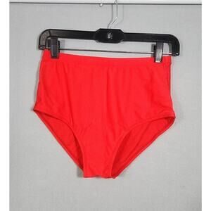 Micosuza High Waist Swimming Bottom Womens Size 8 Red
